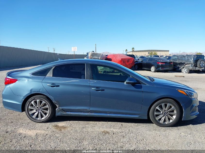 2015 Hyundai Sonata Sport VIN: 5NPE34AF4FH233477 Lot: 43358491