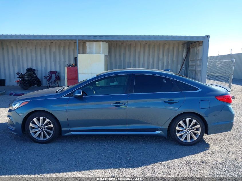 2015 Hyundai Sonata Sport VIN: 5NPE34AF4FH233477 Lot: 43358491