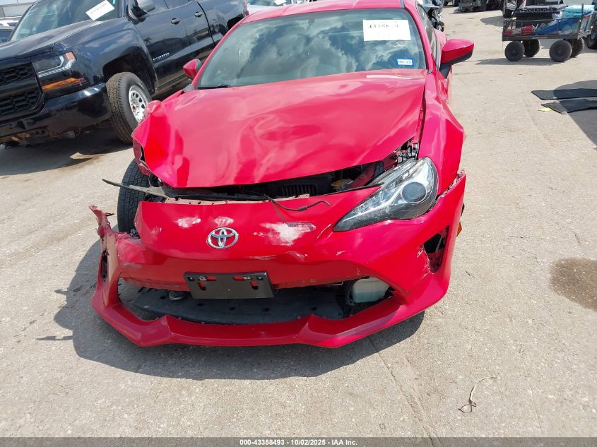 2017 Toyota 86 VIN: JF1ZNAA10H8708953 Lot: 43358493