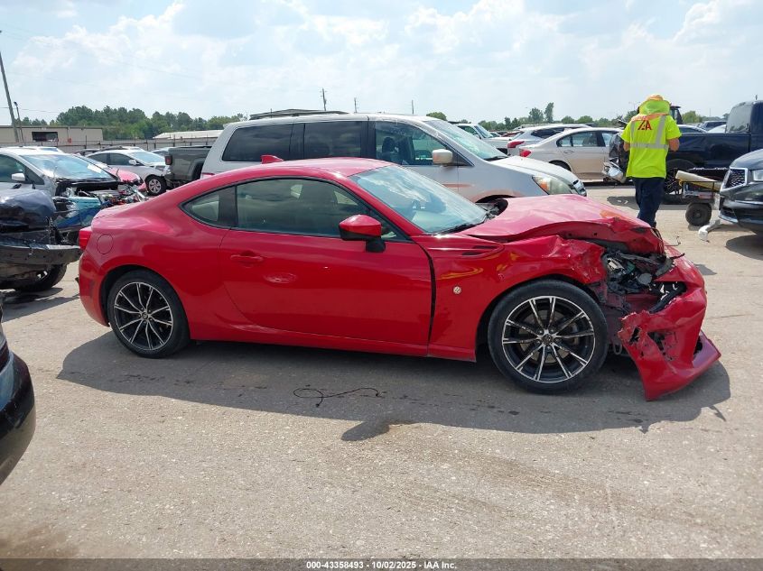 2017 Toyota 86 VIN: JF1ZNAA10H8708953 Lot: 43358493