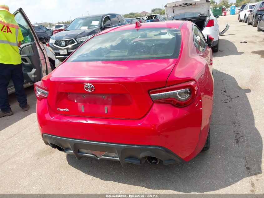 2017 Toyota 86 VIN: JF1ZNAA10H8708953 Lot: 43358493