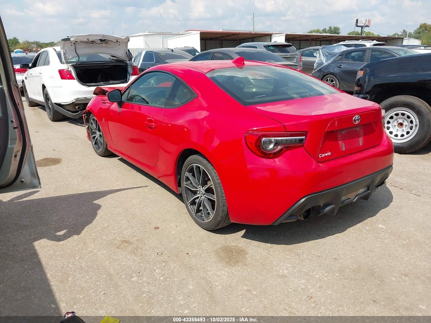 2017 Toyota 86 VIN: JF1ZNAA10H8708953 Lot: 43358493