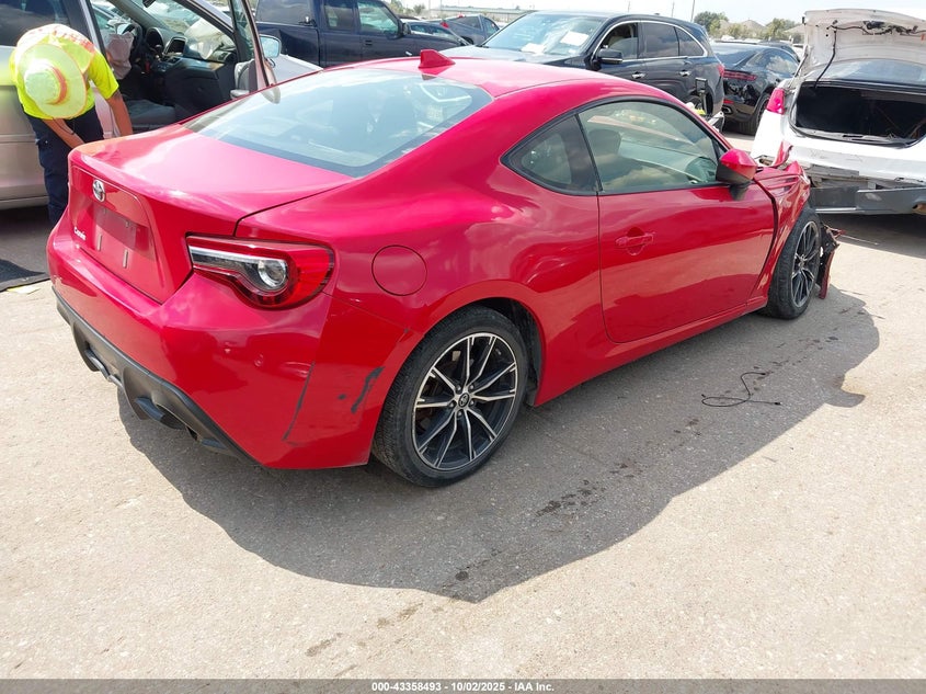 2017 Toyota 86 VIN: JF1ZNAA10H8708953 Lot: 43358493
