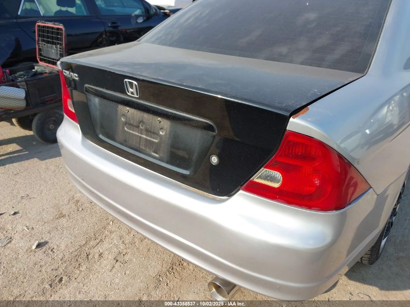 2002 Honda Civic Ex VIN: 1HGEM21902L064383 Lot: 43358537