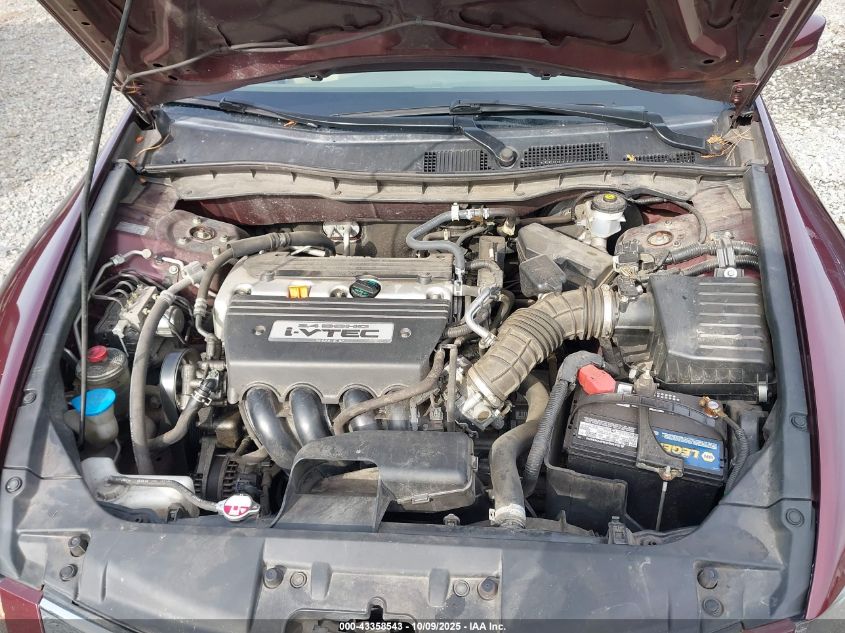 2009 Honda Accord 2.4 Lx VIN: JHMCP26359C017182 Lot: 43358543