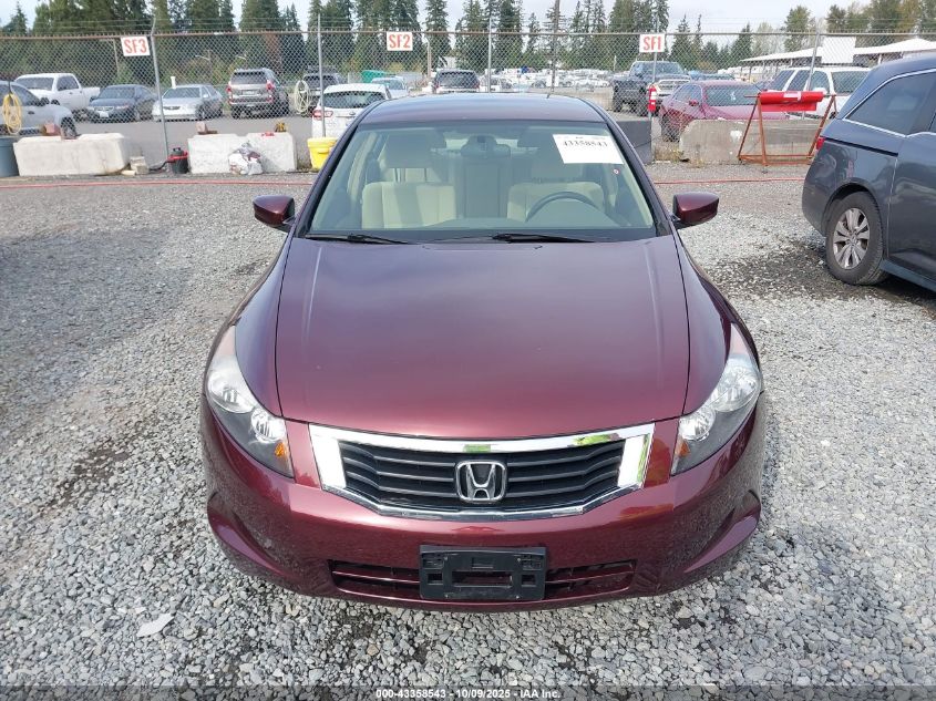 2009 Honda Accord 2.4 Lx VIN: JHMCP26359C017182 Lot: 43358543