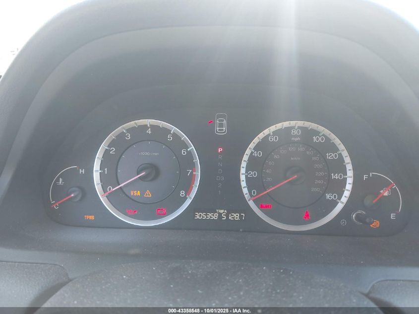 2009 Honda Accord 2.4 Lx-P VIN: 1HGCP26489A100211 Lot: 43358548