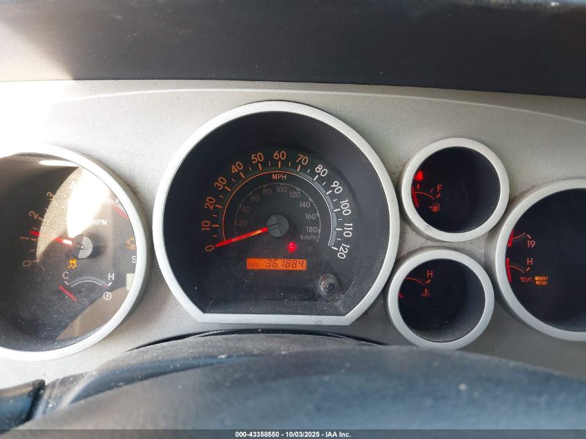 2007 Toyota Tundra Sr5 V8 VIN: 5TFRV54107X015835 Lot: 43358550