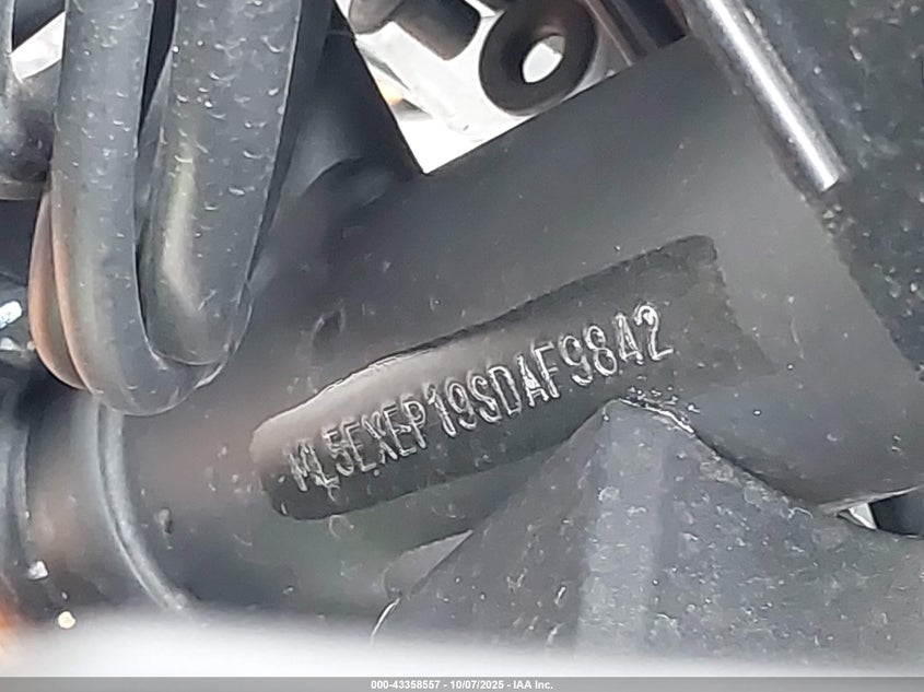 2025 Kawasaki Ex650 P VIN: ML5EXEP19SDAF9842 Lot: 43358557