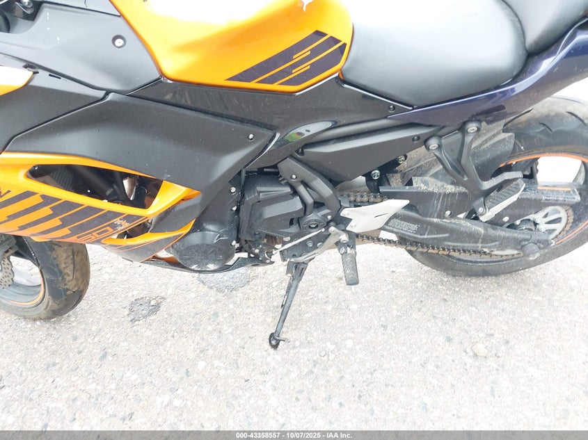 2025 Kawasaki Ex650 P VIN: ML5EXEP19SDAF9842 Lot: 43358557