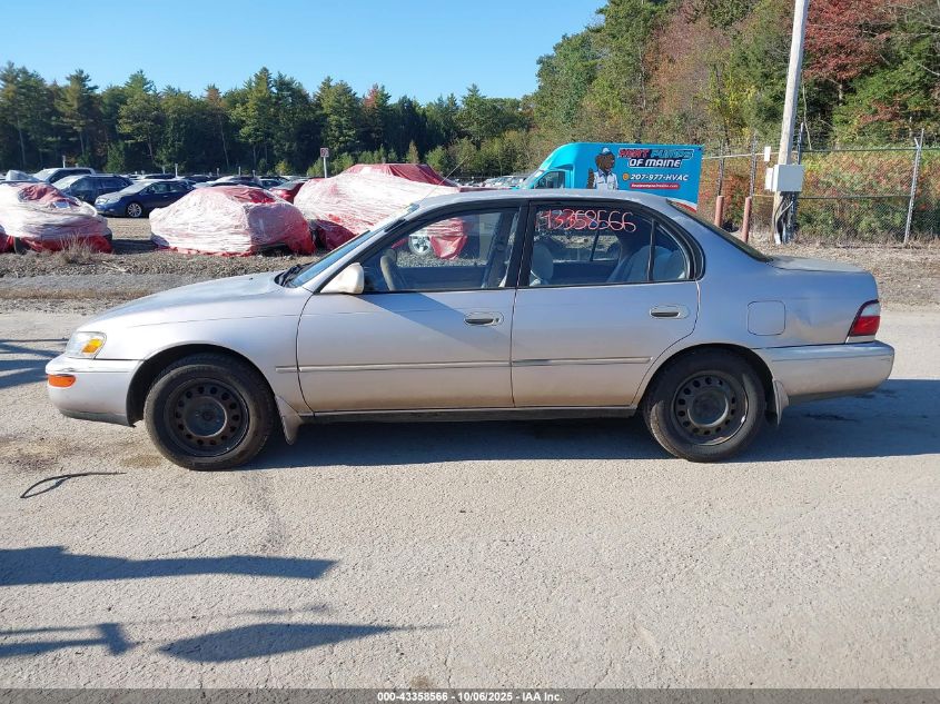 1996 Toyota Corolla Dx VIN: JT2BB02E1T0107261 Lot: 43358566