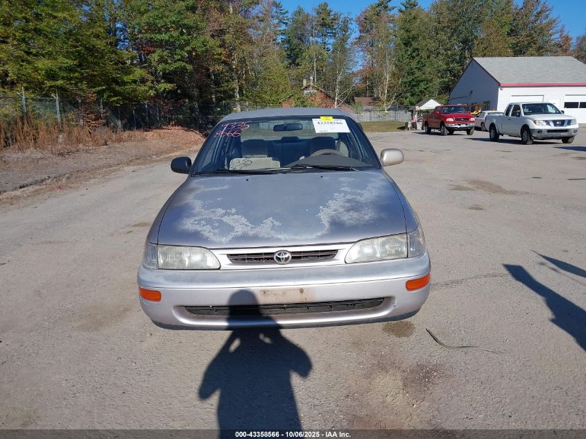 1996 Toyota Corolla Dx VIN: JT2BB02E1T0107261 Lot: 43358566