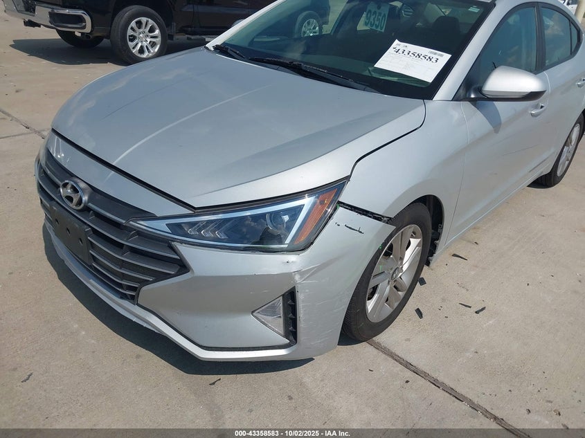 2019 HYUNDAI ELANTRA SEL - 5NPD84LF4KH472435