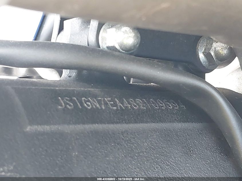 2008 Suzuki Gsx-R600 VIN: JS1GN7EA482109694 Lot: 43358602