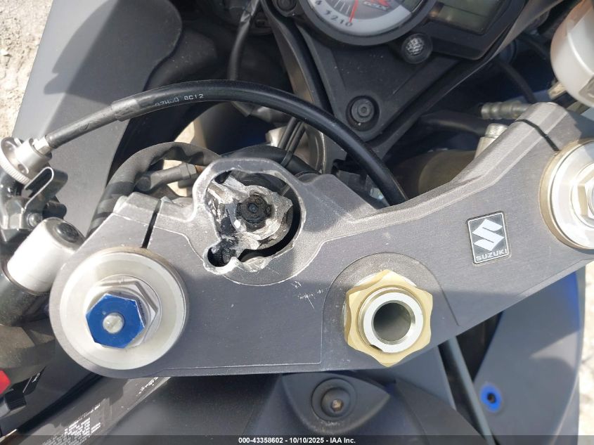 2008 Suzuki Gsx-R600 VIN: JS1GN7EA482109694 Lot: 43358602