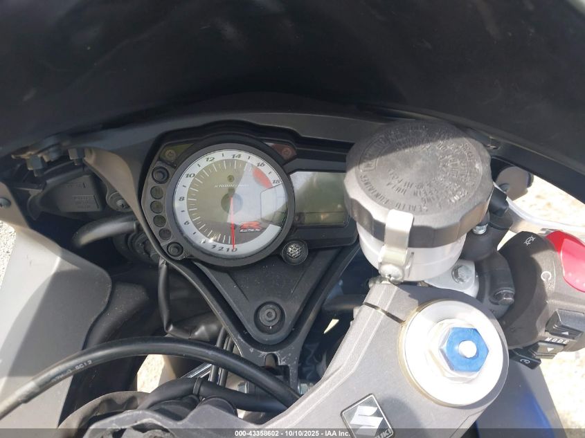 2008 Suzuki Gsx-R600 VIN: JS1GN7EA482109694 Lot: 43358602