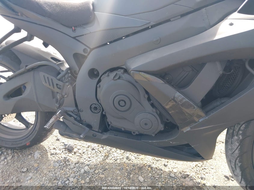 2008 Suzuki Gsx-R600 VIN: JS1GN7EA482109694 Lot: 43358602