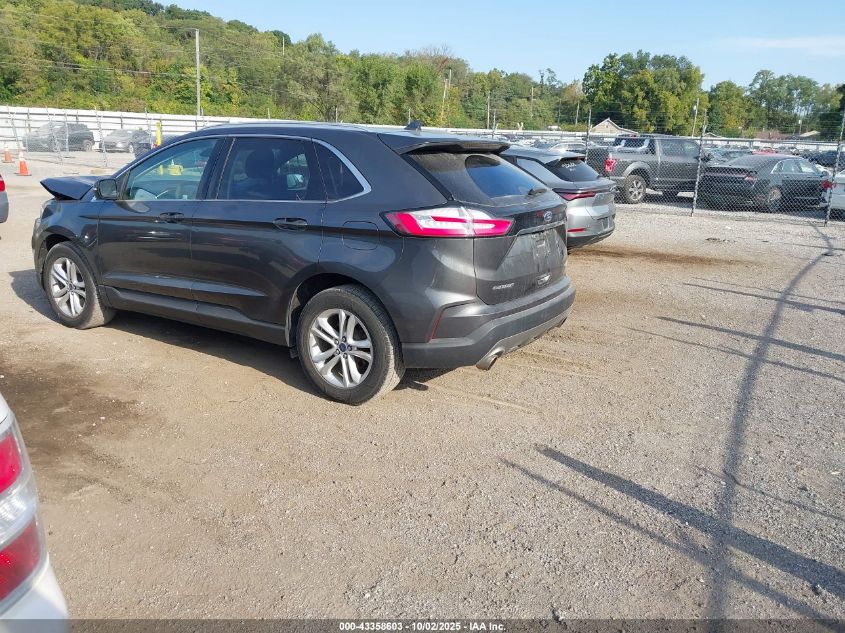 2019 Ford Edge Sel grey other gasoline 2FMPK4J99KBB15092 photo #4