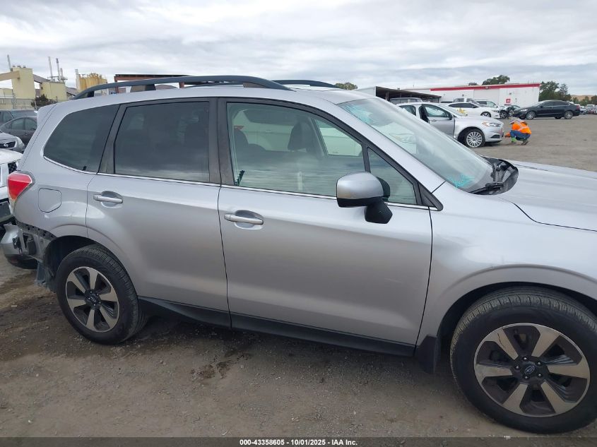 2017 Subaru Forester 2.5I Limited VIN: JF2SJAJC5HH496609 Lot: 43358605