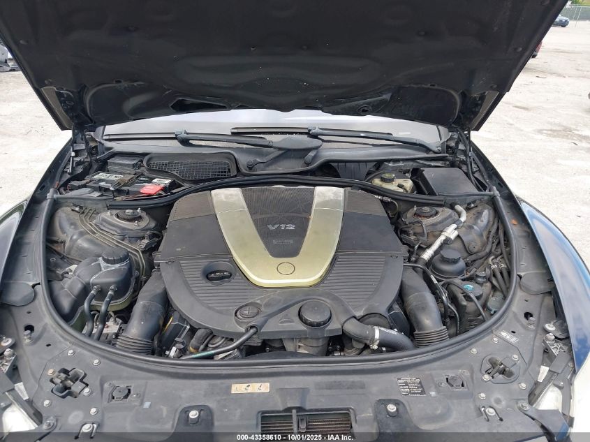 2009 Mercedes-Benz Cl 600 VIN: WDDEJ76X69A020654 Lot: 43358610