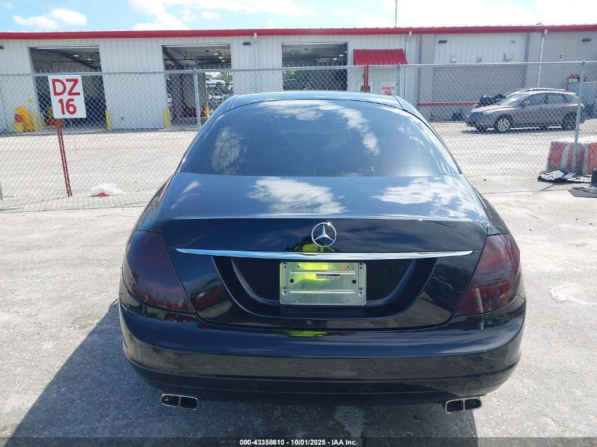 2009 Mercedes-Benz Cl 600 VIN: WDDEJ76X69A020654 Lot: 43358610