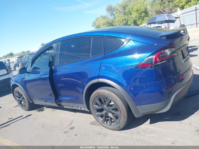 2022 Tesla Model X Dual Motor All-Wheel Drive/Plaid Tri Motor All-Wheel Drive VIN: 7SAXCDE58NF350182 Lot: 43358639
