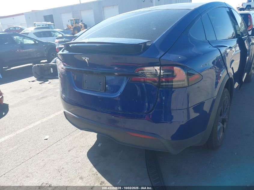 2022 Tesla Model X Dual Motor All-Wheel Drive/Plaid Tri Motor All-Wheel Drive VIN: 7SAXCDE58NF350182 Lot: 43358639
