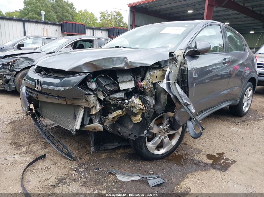 2016 Honda Hr-V Lx VIN: 3CZRU5G39GM746134 Lot: 43358642