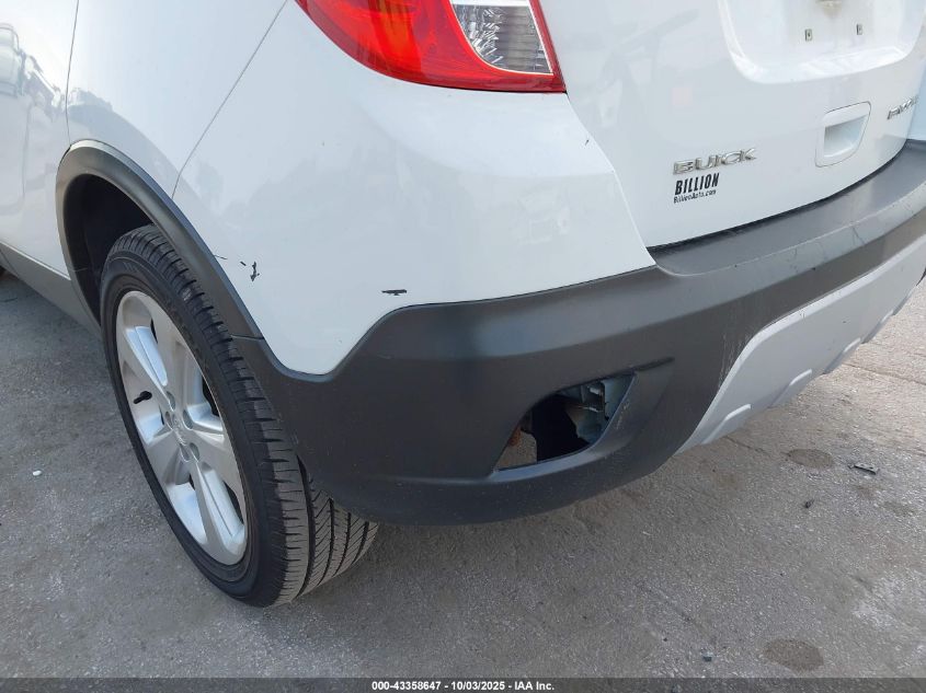 2016 Buick Encore VIN: KL4CJASB3GB628934 Lot: 43358647