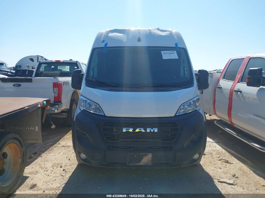 2024 Ram Promaster 2500 Tradesman High Roof 159 Wb W/Pass Seat VIN: 3C6LRVDG1RE132154 Lot: 43358649