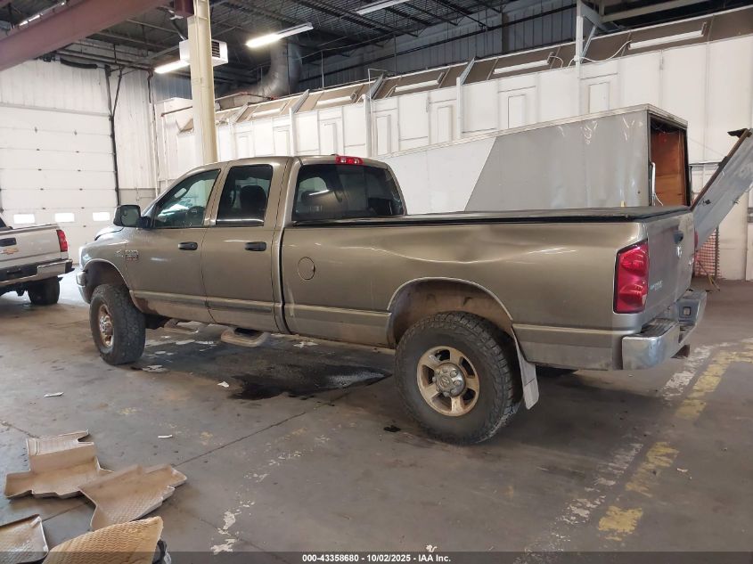 2007 Dodge Ram 2500 Slt/Sport VIN: 3D7KS28A17G843969 Lot: 43358680