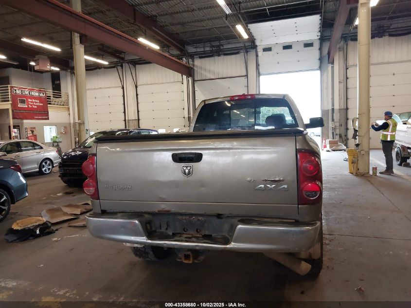 2007 Dodge Ram 2500 Slt/Sport VIN: 3D7KS28A17G843969 Lot: 43358680