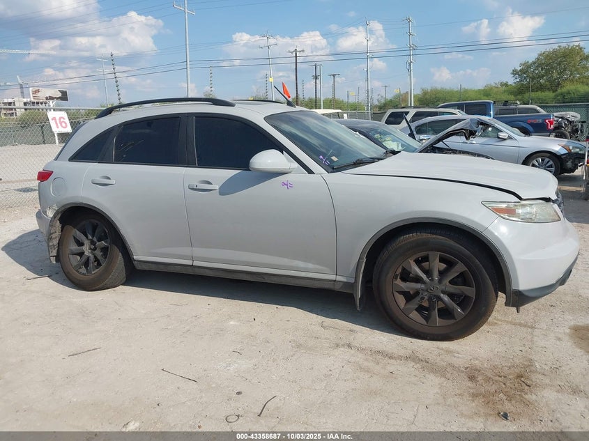 2006 Infiniti Fx35 VIN: JNRAS08W26X208677 Lot: 43358687