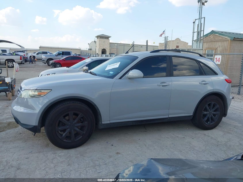 2006 Infiniti Fx35 VIN: JNRAS08W26X208677 Lot: 43358687