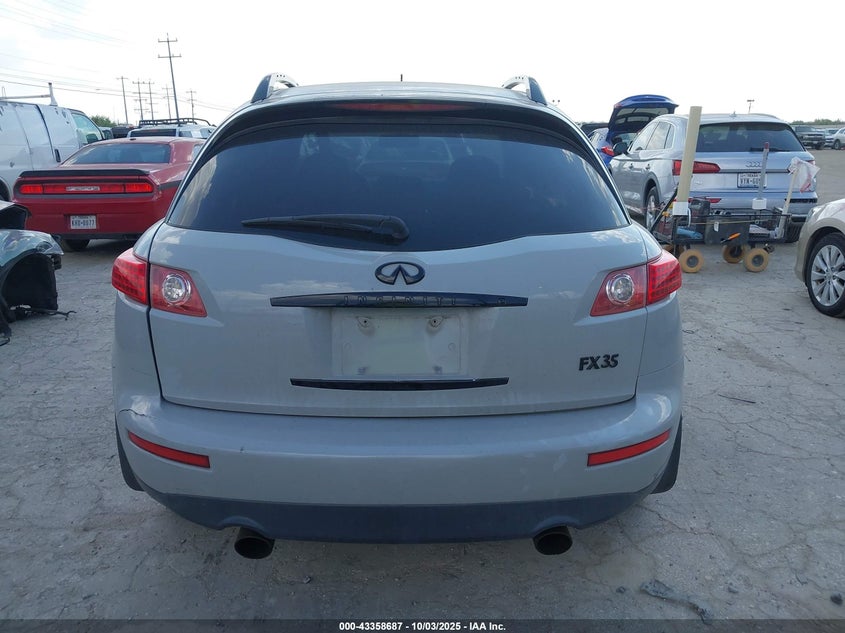 2006 Infiniti Fx35 VIN: JNRAS08W26X208677 Lot: 43358687