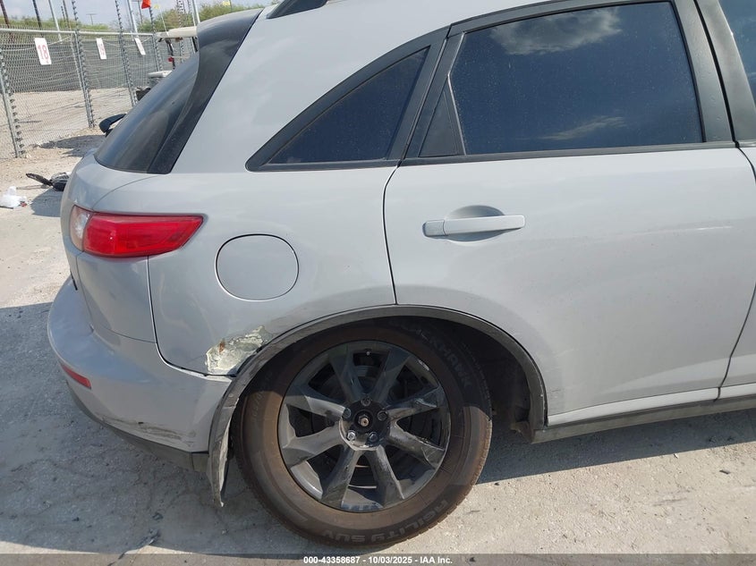 2006 Infiniti Fx35 VIN: JNRAS08W26X208677 Lot: 43358687