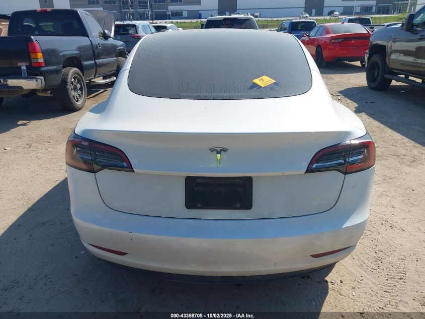 2023 Tesla Model 3 Rear-Wheel Drive VIN: 5YJ3E1EA9PF661415 Lot: 43358705