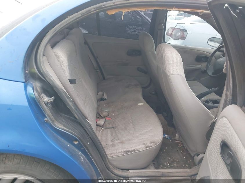 2001 Saturn Sl VIN: 1G8ZF528X1Z305485 Lot: 43358718