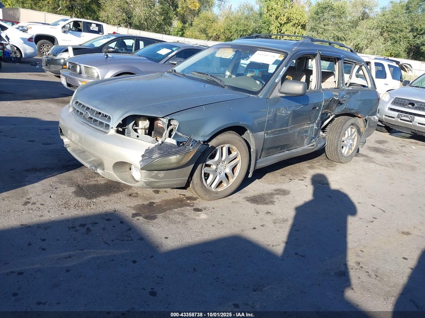 4S3BH665417667296 2001 SUBARU OUTBACK photo no. 2