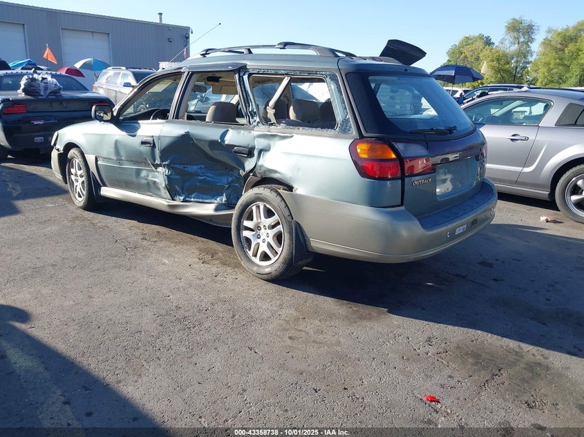 4S3BH665417667296 2001 SUBARU OUTBACK photo no. 3