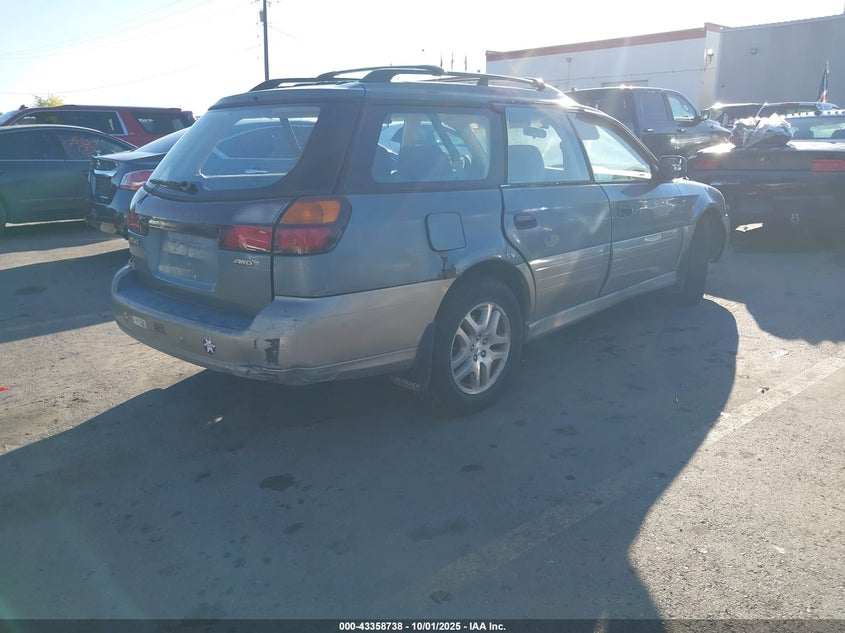 4S3BH665417667296 2001 SUBARU OUTBACK photo no. 4