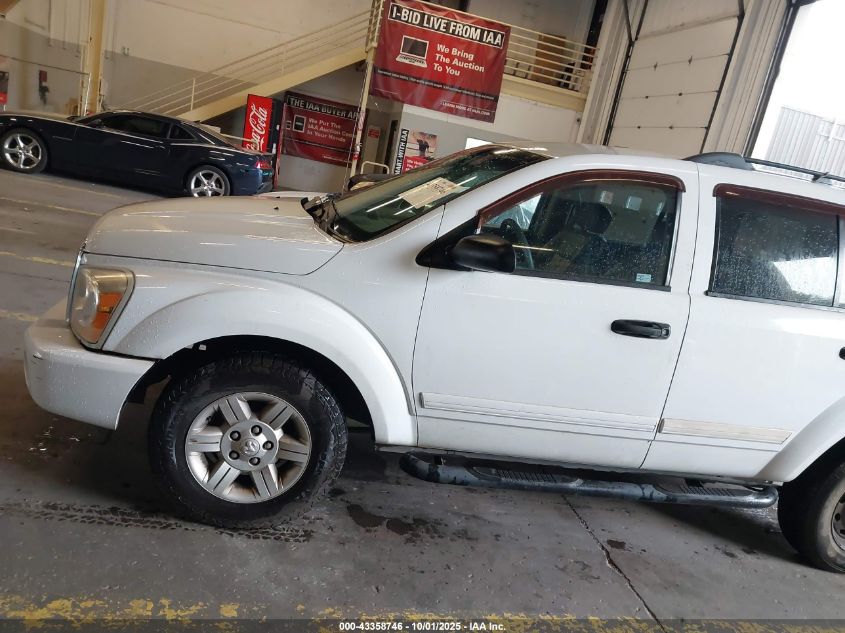 2005 Dodge Durango Slt VIN: 1D4HB48DX5F555461 Lot: 43358746