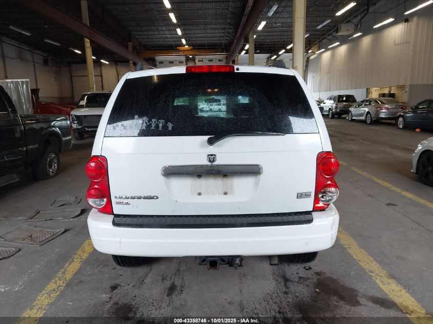 2005 Dodge Durango Slt VIN: 1D4HB48DX5F555461 Lot: 43358746