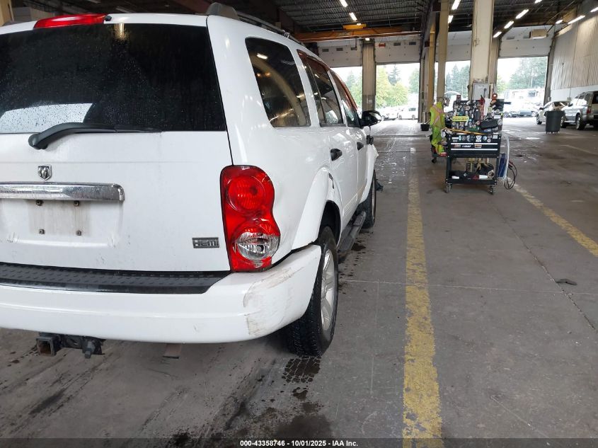 2005 Dodge Durango Slt VIN: 1D4HB48DX5F555461 Lot: 43358746