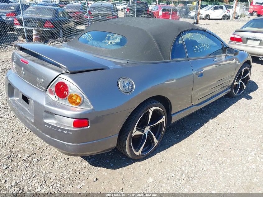 4A3AE75H84E048722 2004 MITSUBISHI ECLIPSE photo no. 4