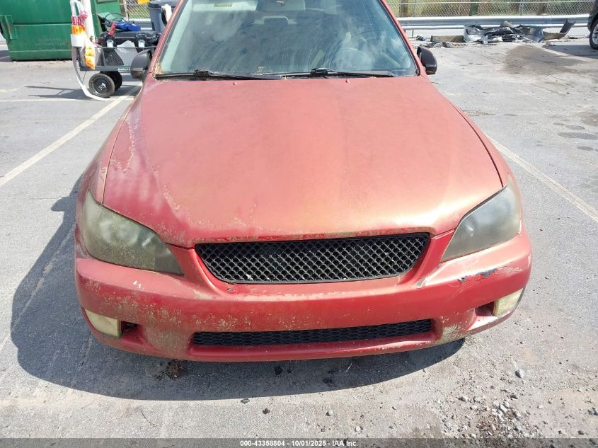 2001 Lexus Is 300 VIN: JTHBD182X10009474 Lot: 43358804