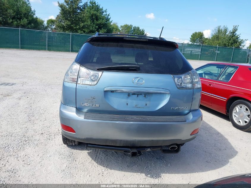 2007 Lexus Rx 350 VIN: 2T2GK31U67C025735 Lot: 43358819