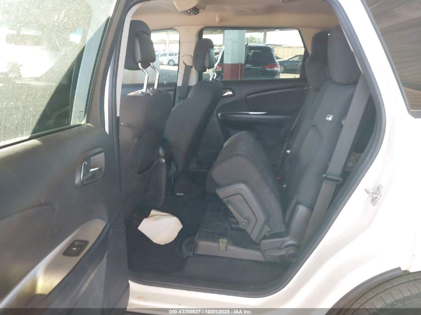 2013 Dodge Journey Se VIN: 3C4PDCAB8DT531895 Lot: 43358827