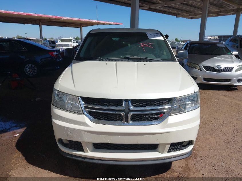 2013 Dodge Journey Se VIN: 3C4PDCAB8DT531895 Lot: 43358827