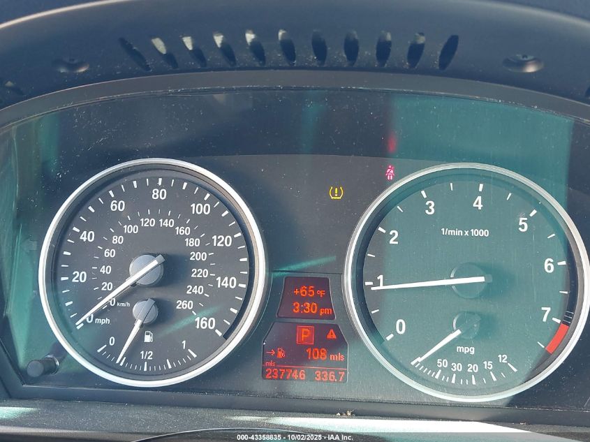 2009 BMW 528I VIN: WBANU53539C121757 Lot: 43358835